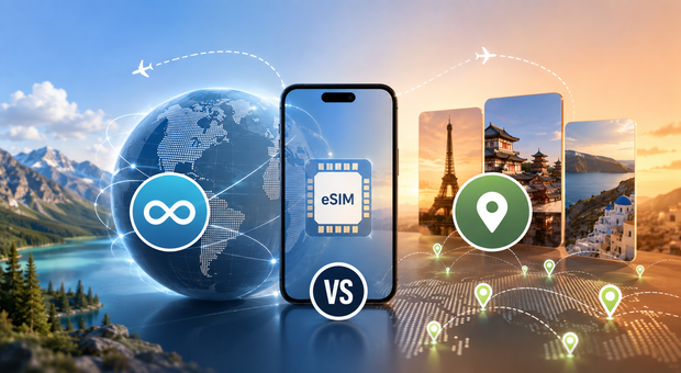 Reusable Global eSIM vs Country or Regional eSIM: Which Is Better?