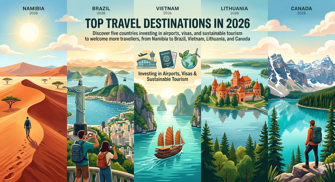 Five Countries Actively Welcoming Travellers in 2026