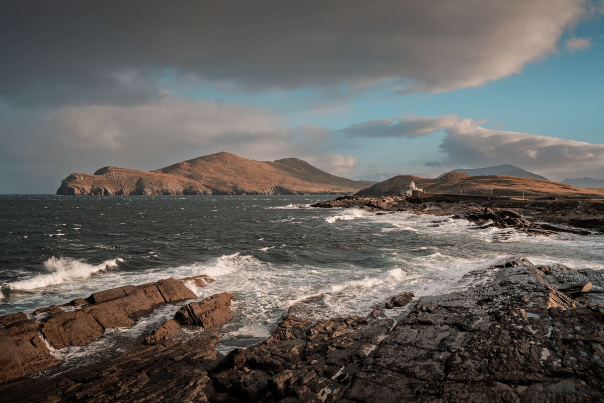 Rugged Atlantic coastline along Ireland’s Wild Atlantic Way