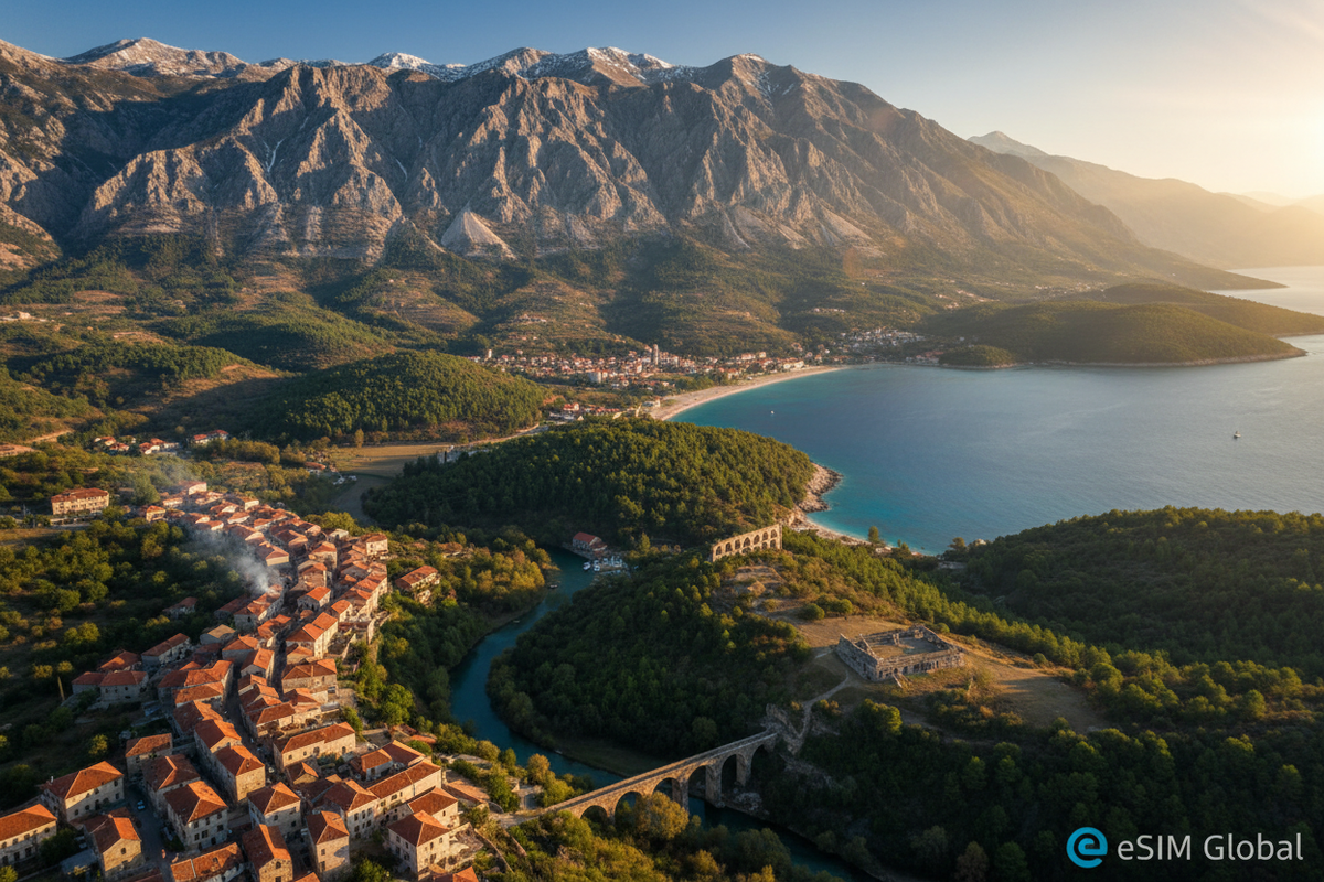 Balkans (5+ areas) Unlimited Data Travel eSIM