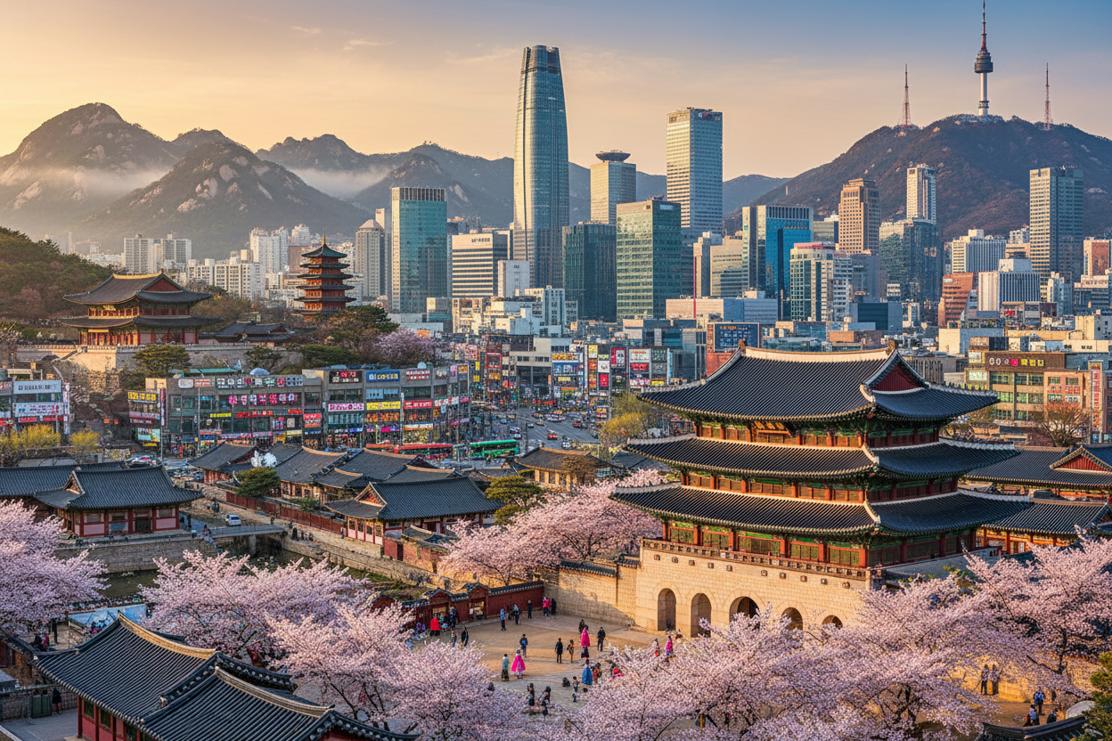 South Korea landscape